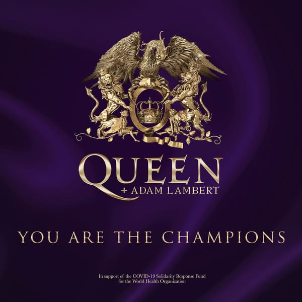 You Are The Champions (In Support Of The Covid-19 Solidarity Response Fund) cover