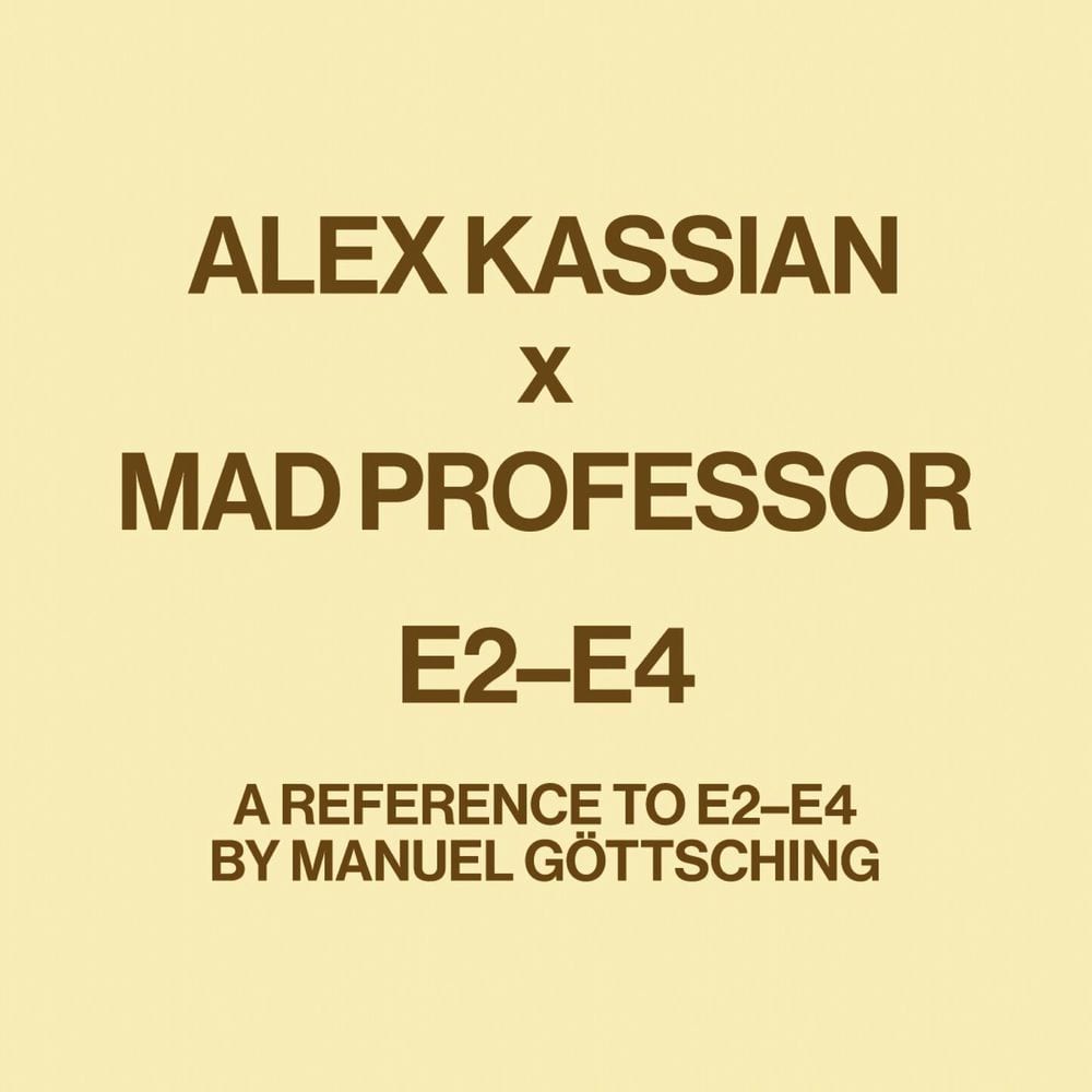 E2-E4 (A reference to E2-E4 by Manuel Gottsching) cover