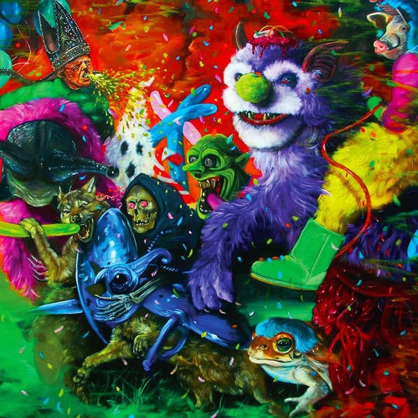 A Laughing Death in Meatspace album cover