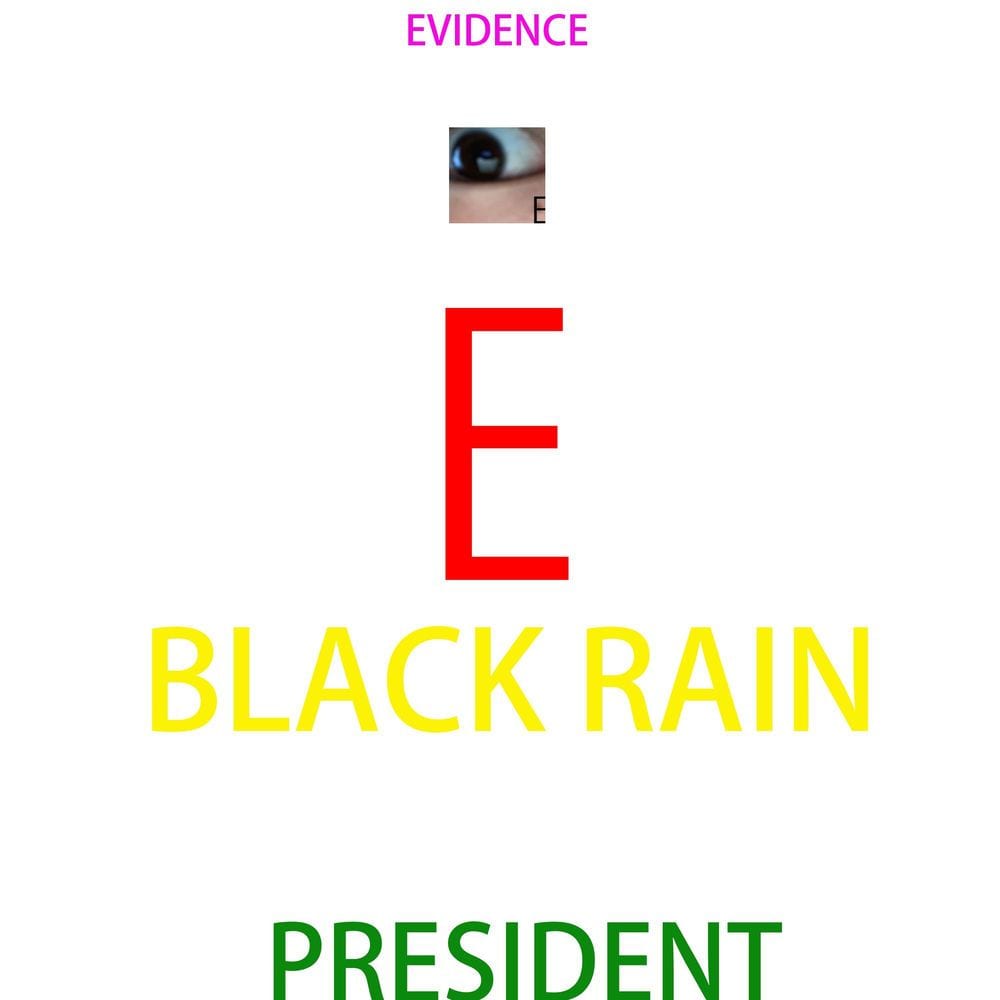 Black Rain President cover