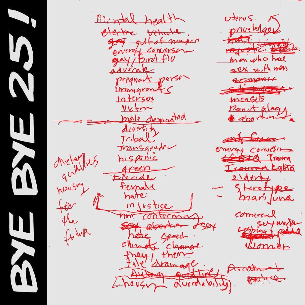 BYEBYE25! cover