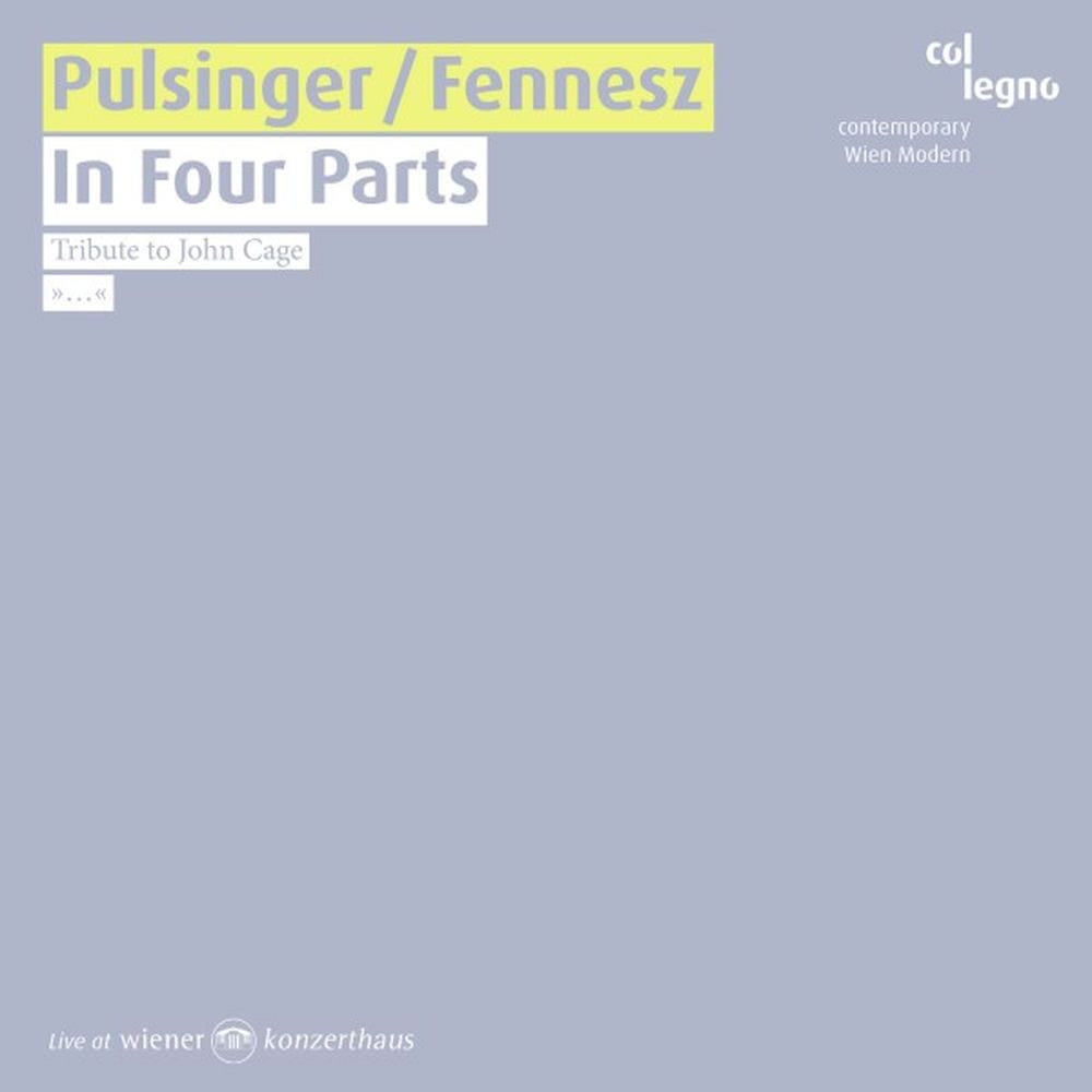 In Four Parts (Tribute to John Cage) cover
