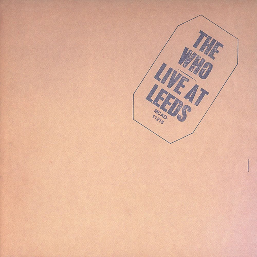 Live at Leeds cover