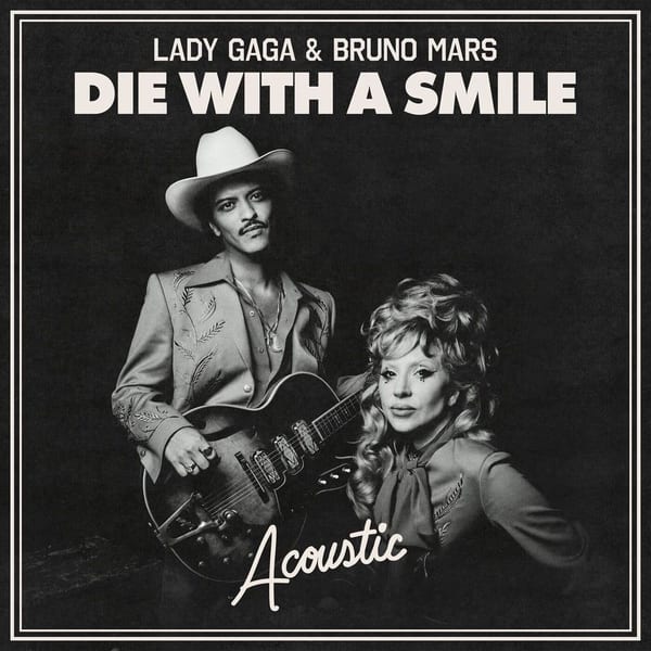 Die With A Smile (Acoustic) cover