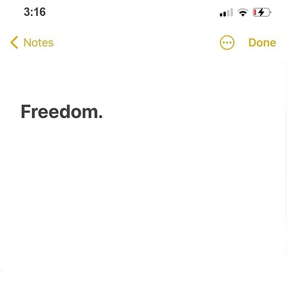 Freedom. cover
