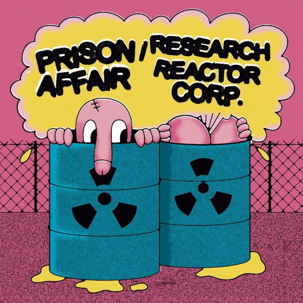 RRC/PRISON AFFAIR SPLIT cover