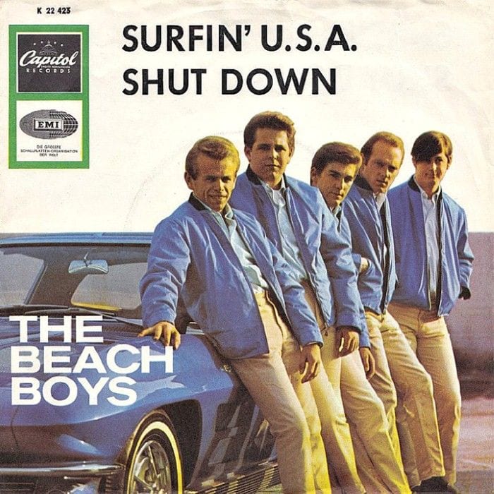 Surfin' USA / Shut Down cover