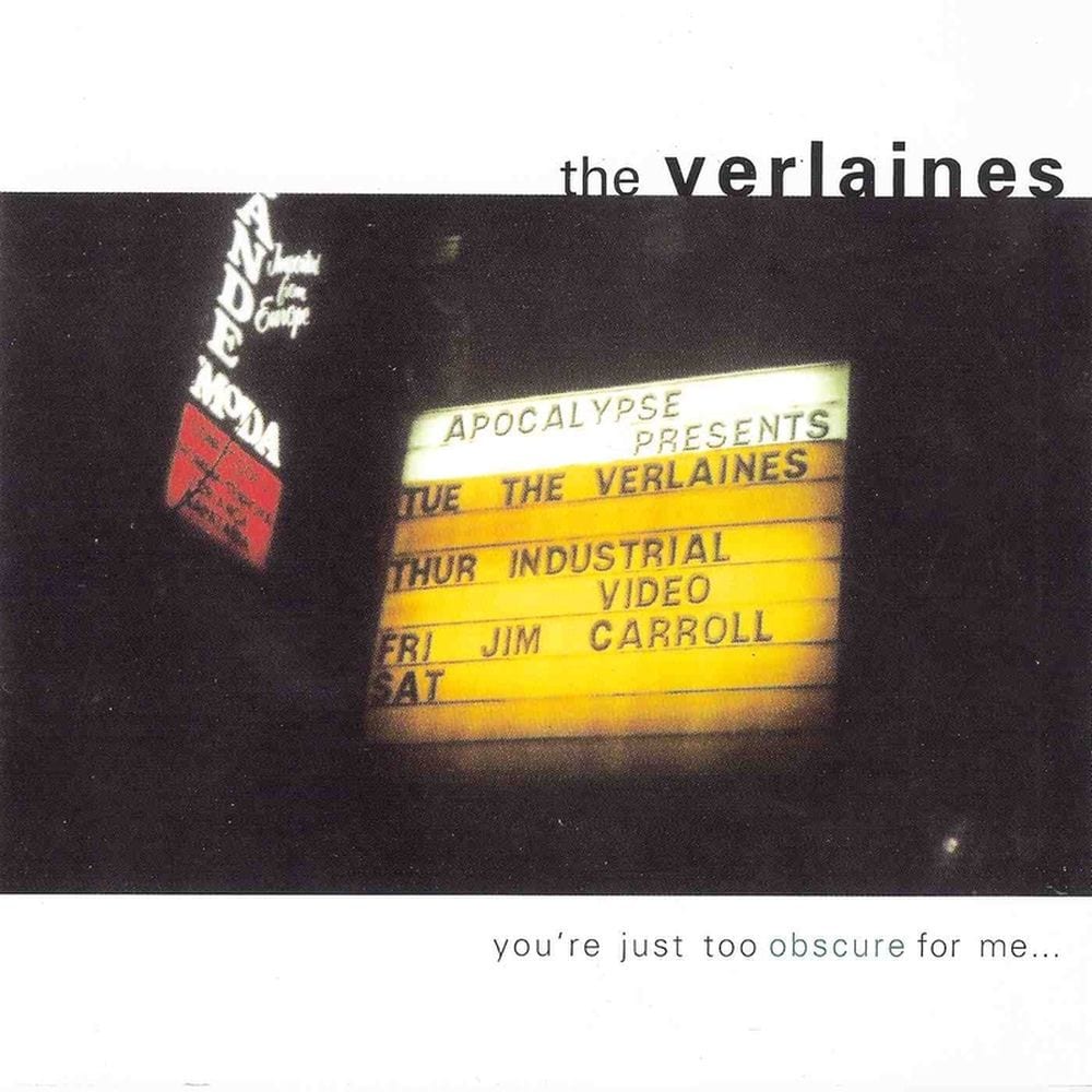 You're Just Too Obscure For Me… cover
