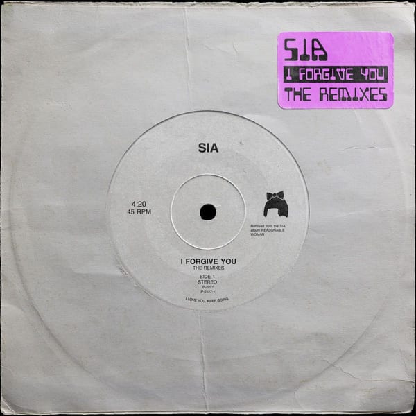 I Forgive You (Remixes) cover