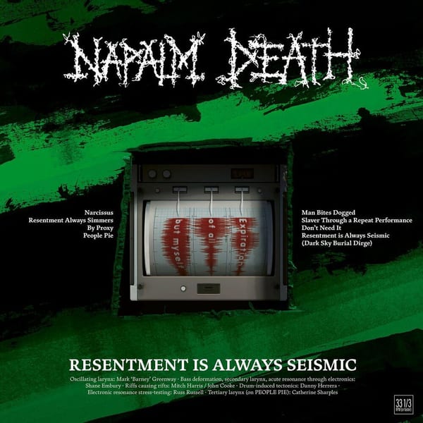 Resentment is Always Seismic - a final throw of Throes cover
