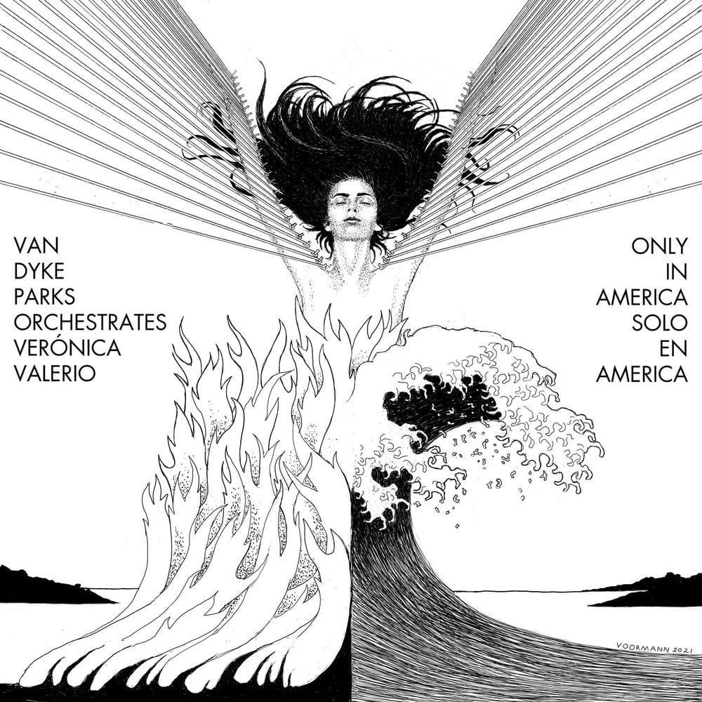 Van Dyke Parks orchestrates Verónica Valerio: Only in America cover