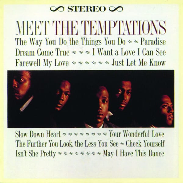 Meet The Temptations album cover