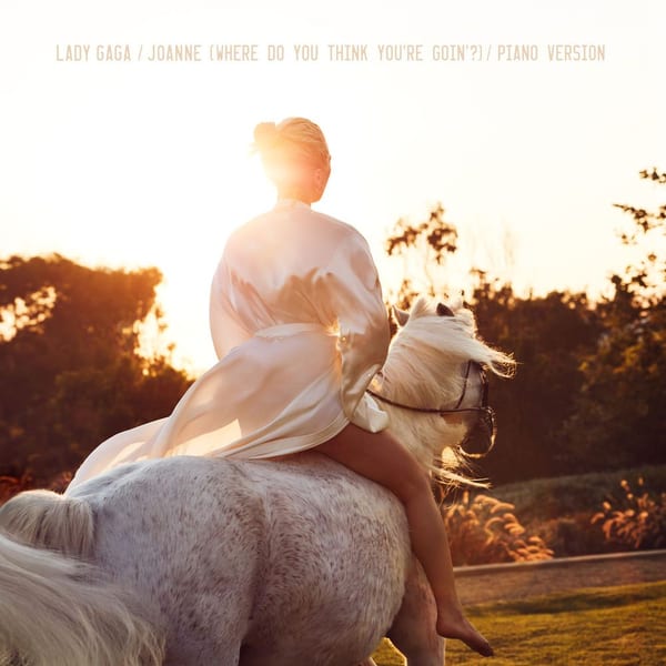Joanne (Where Do You Think You're Goin'?) (Piano Version) cover