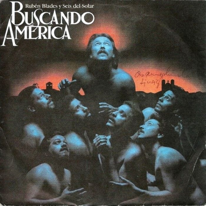 Buscando América cover