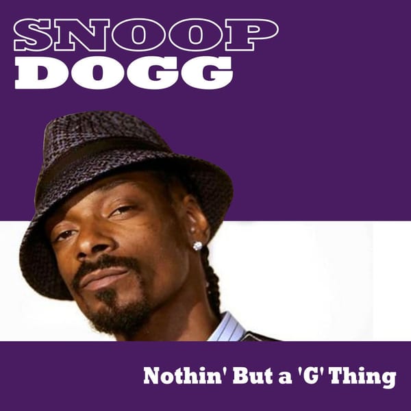 Nuthin' But a 'G' Thing cover
