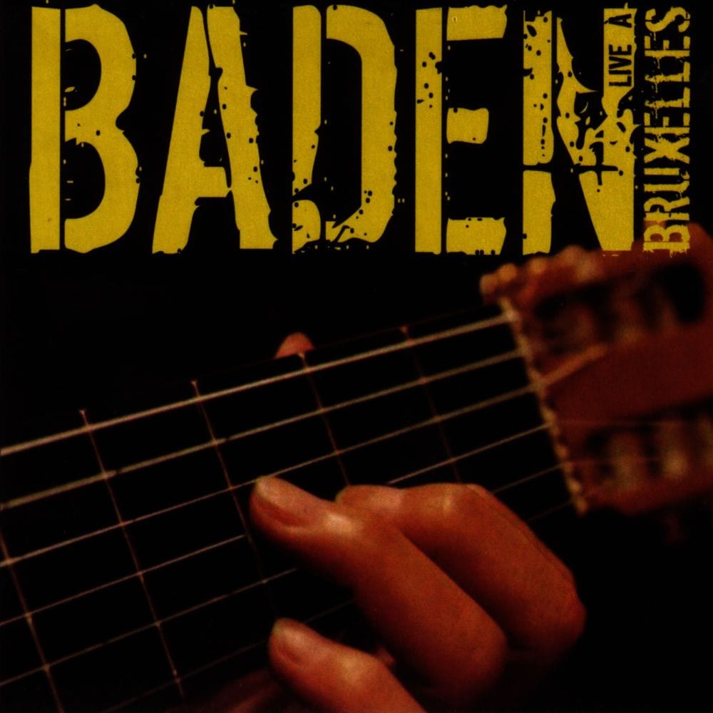Baden Live a Bruxelles cover