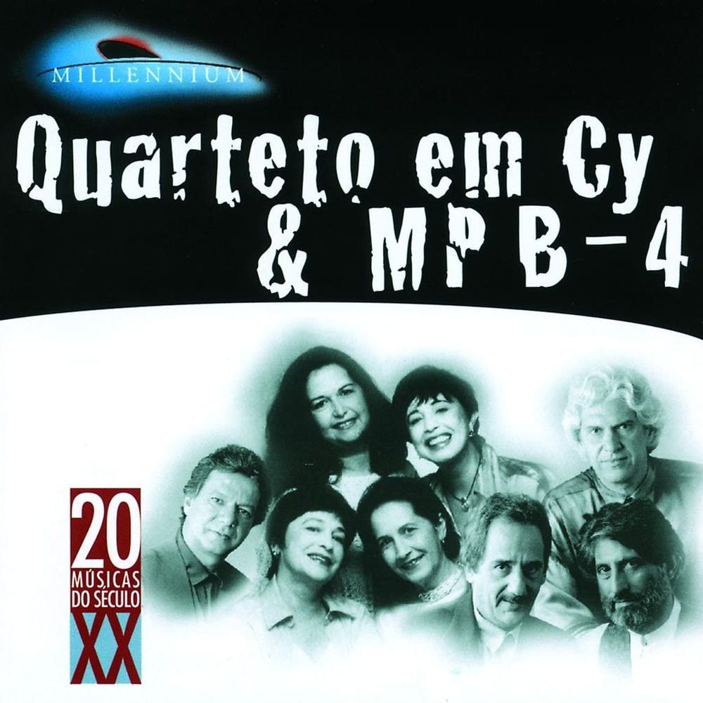 20 Grandes Sucessos De Quarteto Em Cy & Mpb-4 cover