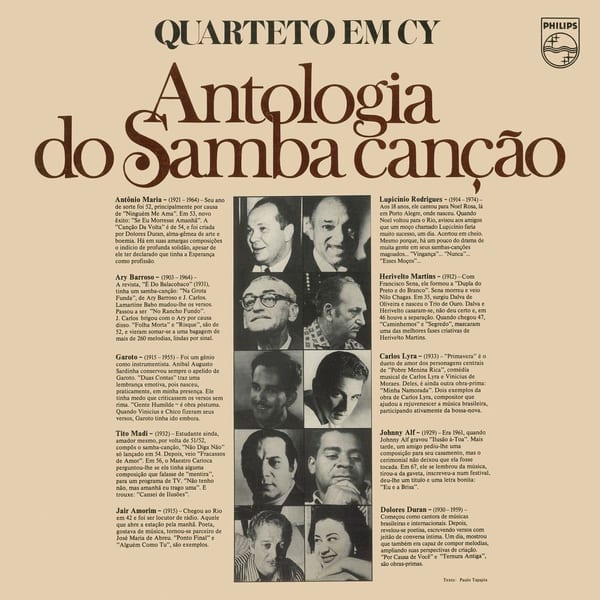 Antologia Do Samba Canção cover