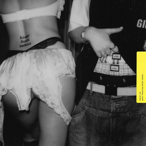 Guess featuring billie eilish album cover