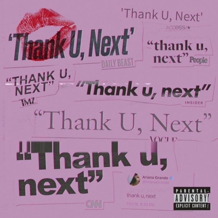 thank u, next cover