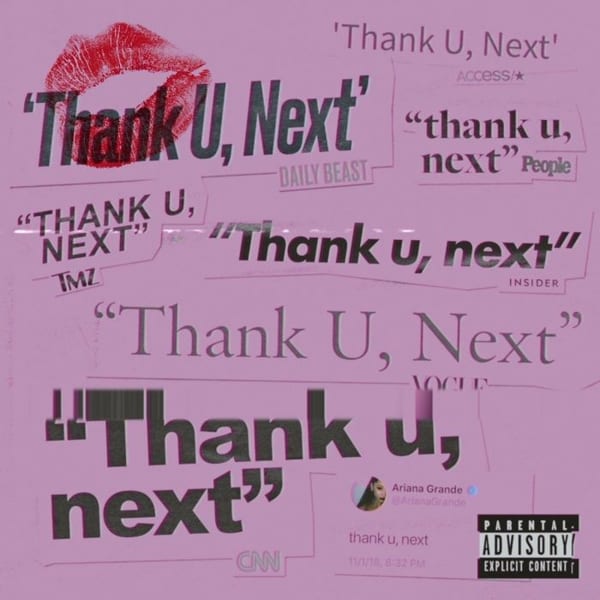 thank u, next cover
