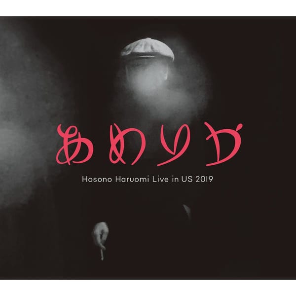 America / Hosono Haruomi Live in US 2019 cover