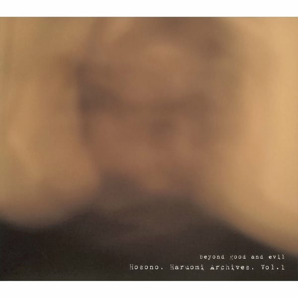 Hosono Haruomi Archives Vol.1 (beyond good and evil) cover
