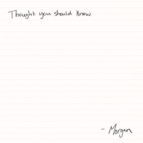 Thought You Should Know cover