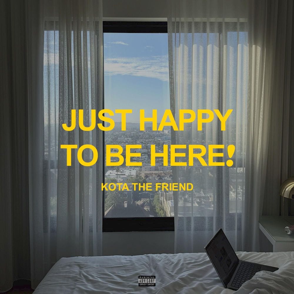 JUST HAPPY TO BE HERE! cover