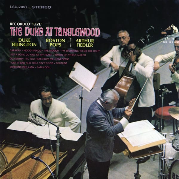 The Duke At Tanglewood album cover