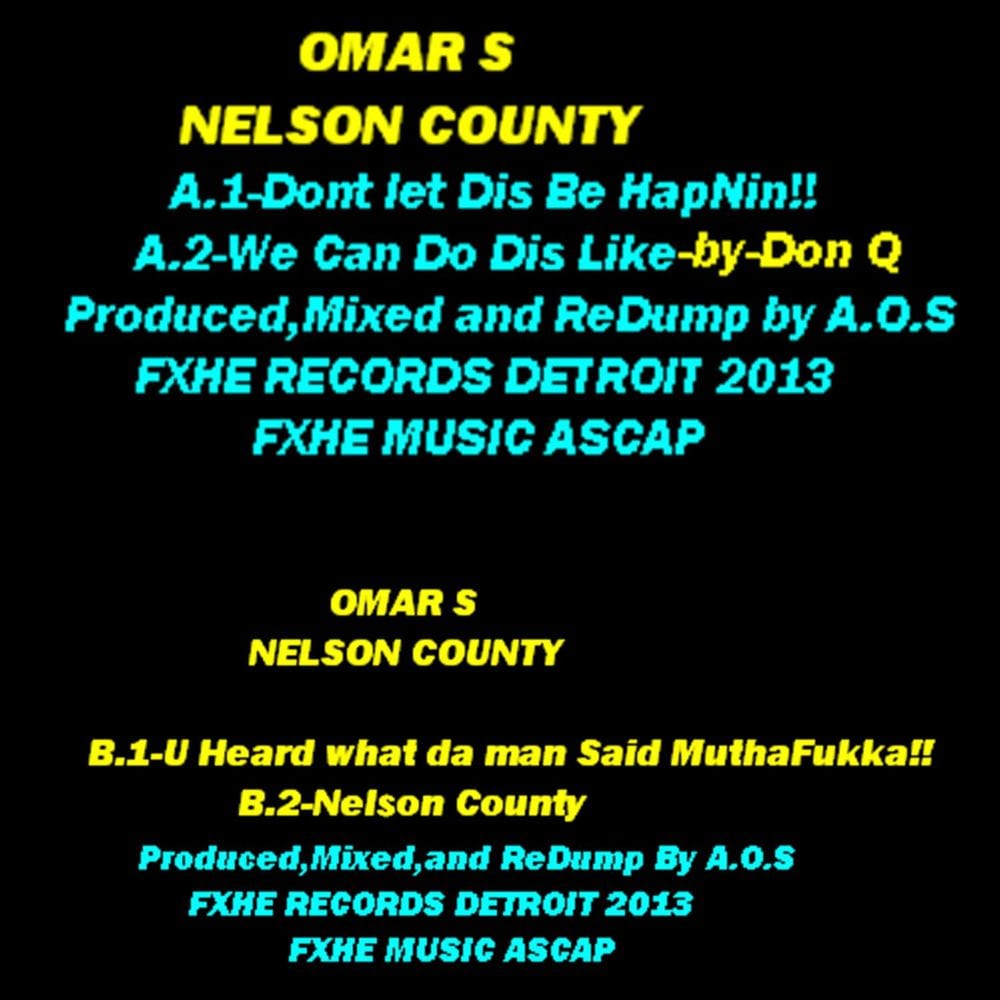 Nelson County album cover