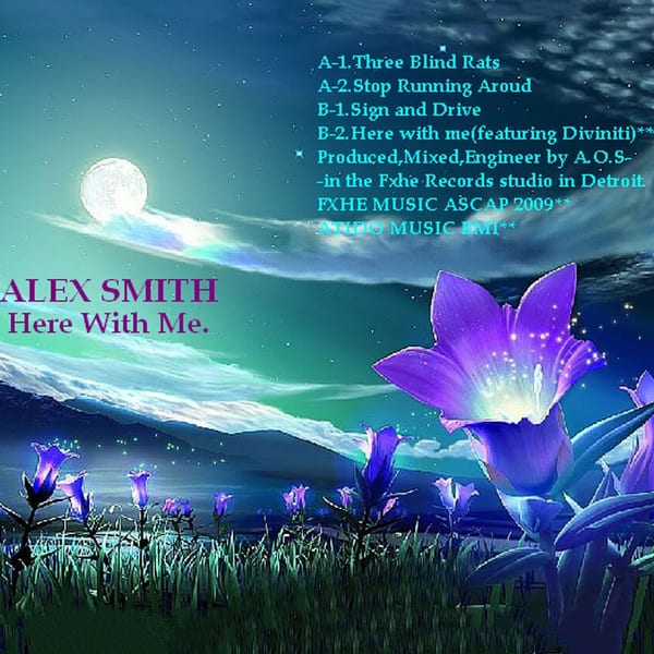 Here with Me. cover