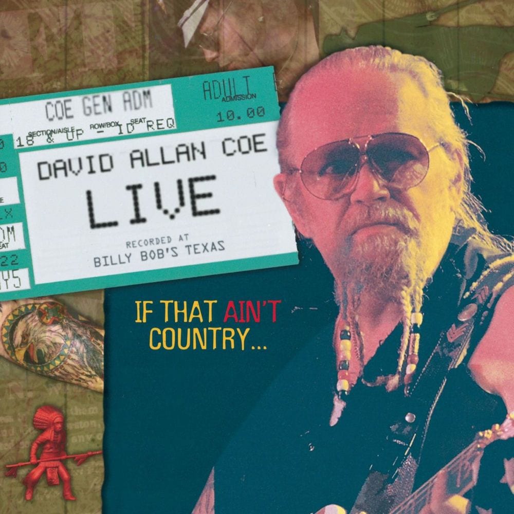 David Allan Coe Live..If That Ain't Country cover