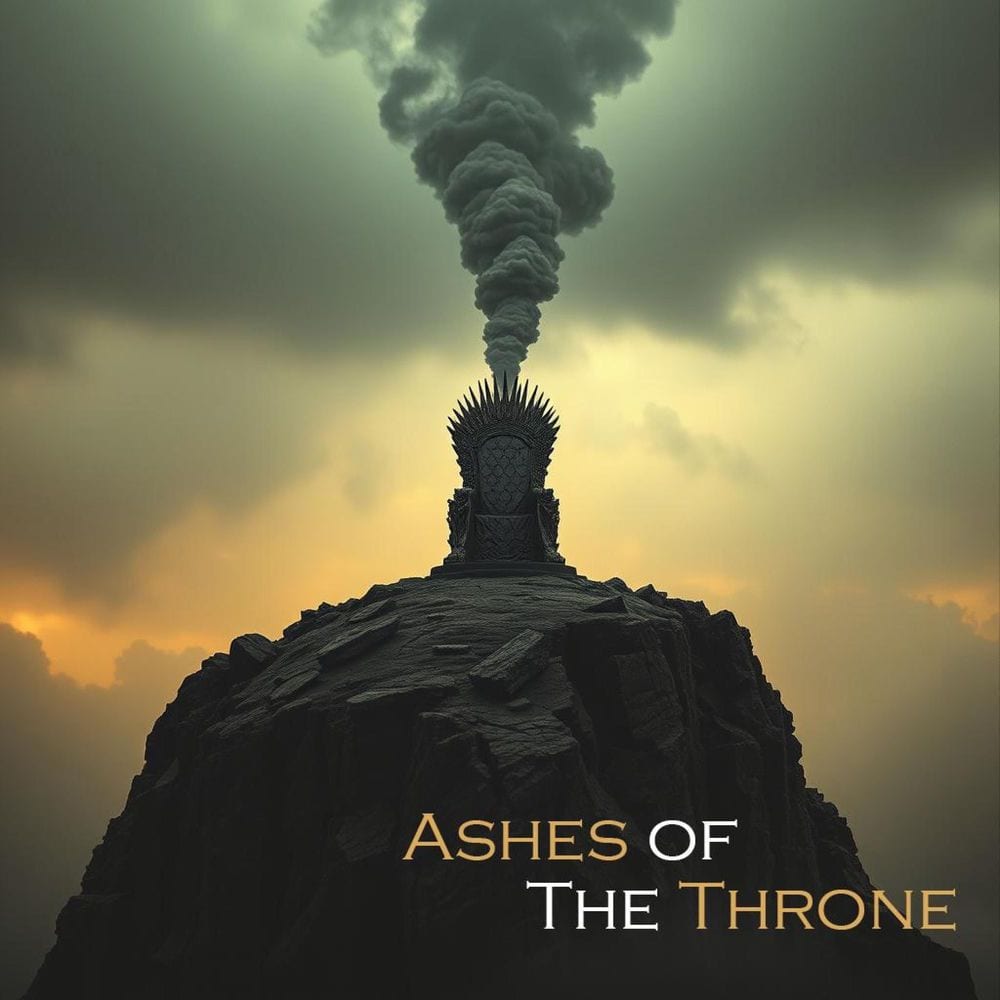 ASHES OF THE THRONE cover