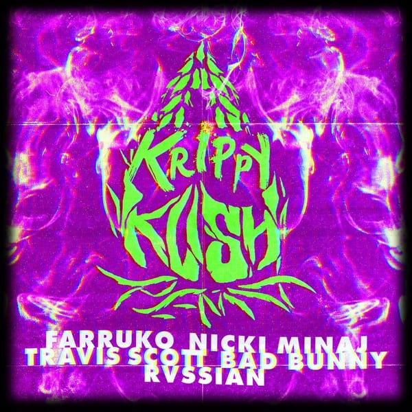 Krippy Kush (feat. Travis Scott & Rvssian) cover