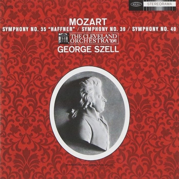 Symphonies Nos. 35 "Haffner", 39, 40 (Cleveland Orchestra feat. conductor: George Szell) cover