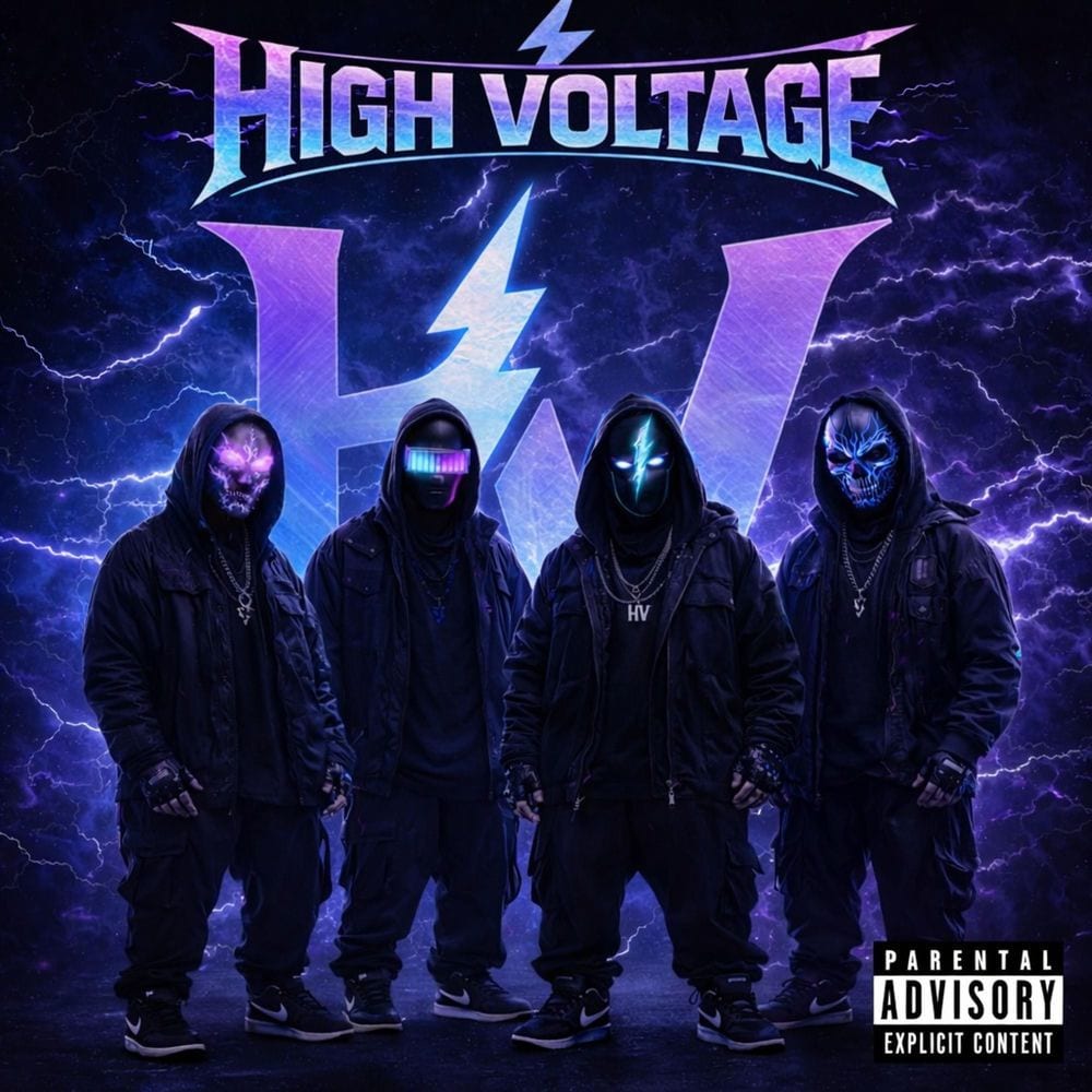 HV HIGH VOLTAGE cover