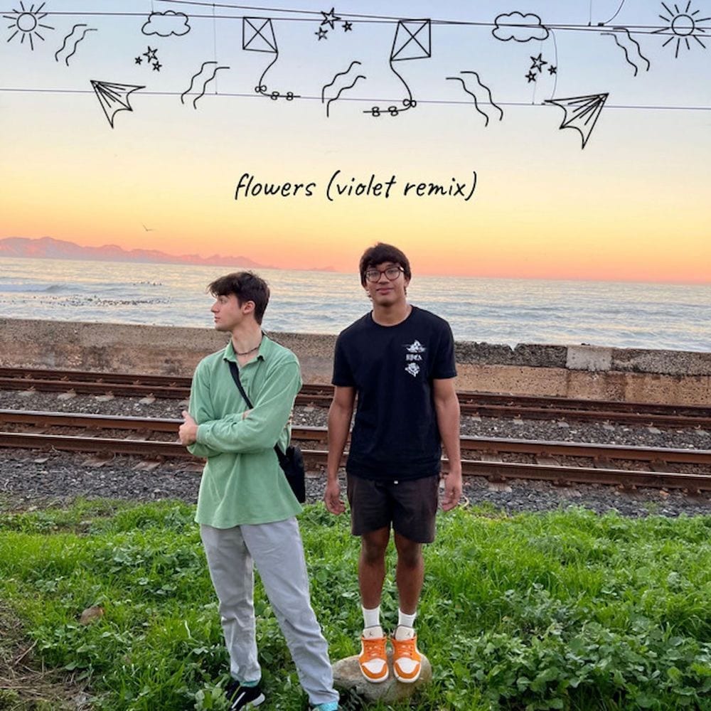 flowers (violet) cover