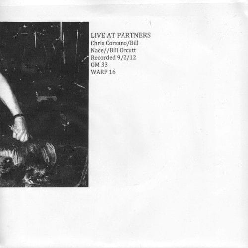 Live at Partners cover