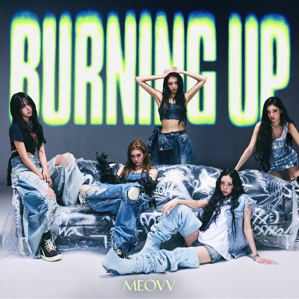 BURNING UP cover