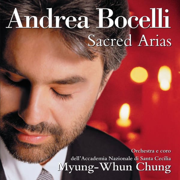 Sacred Arias album cover