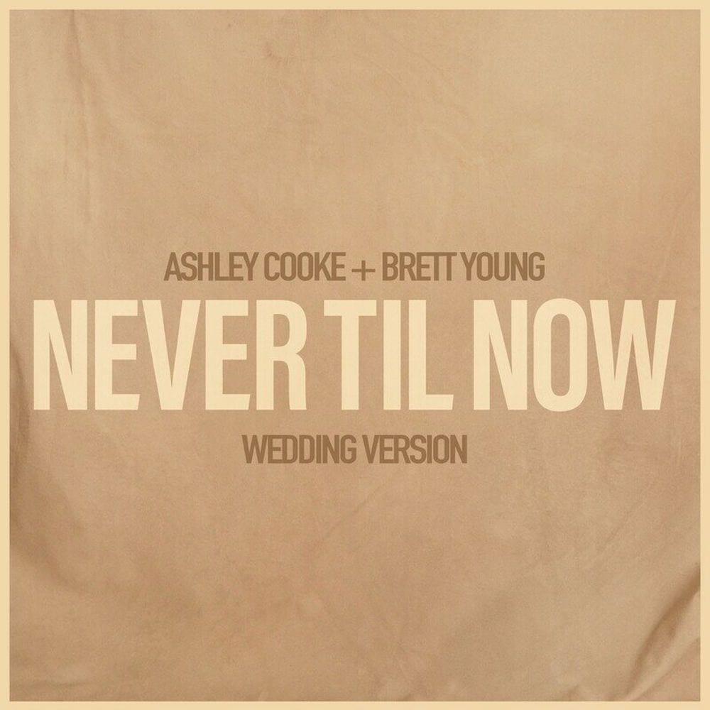 Never Til Now (Wedding Version) cover