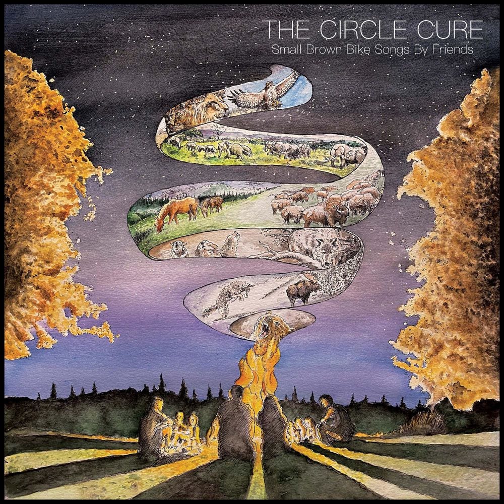 The Circle Cure: Small Brown Bike Songs By Friends cover