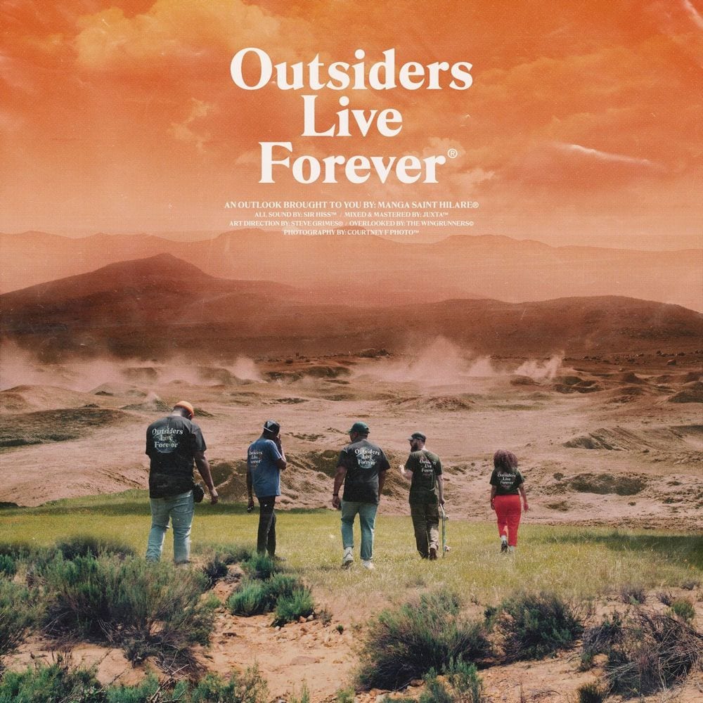 Outsiders Live Forever cover