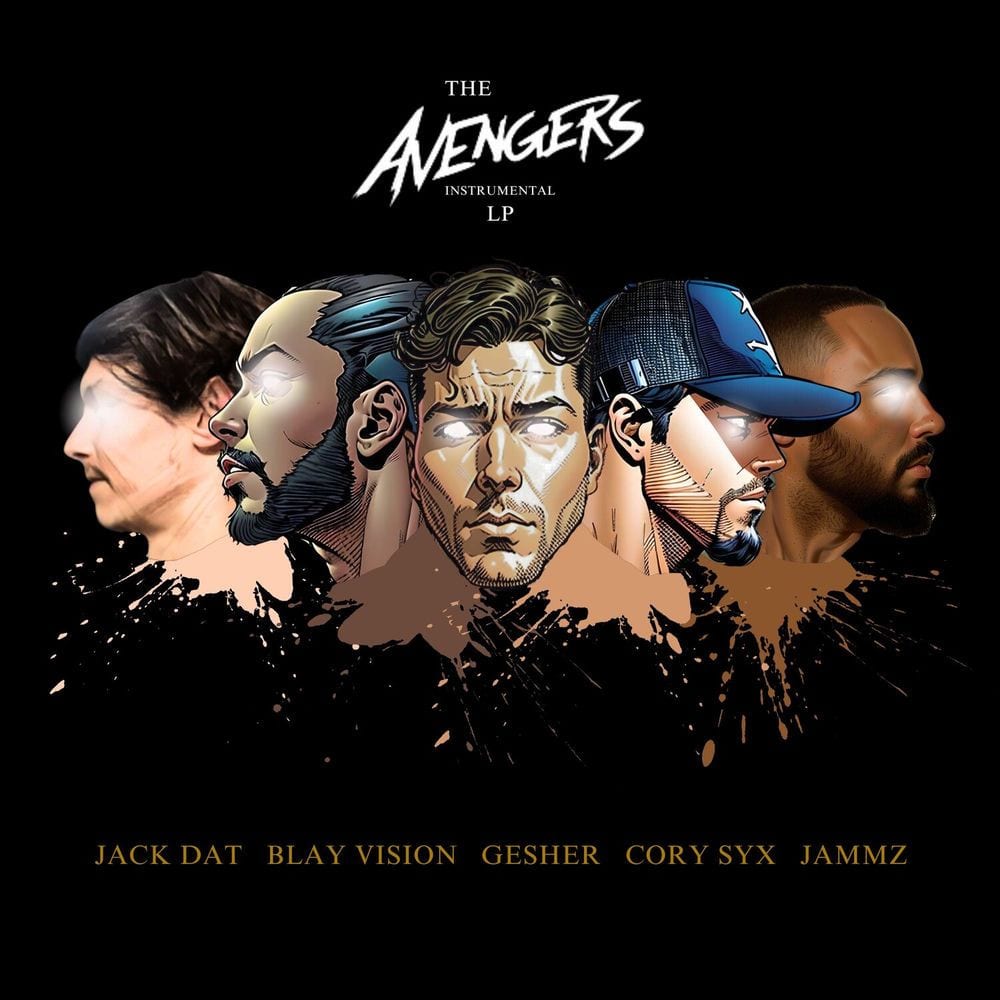 The Avengers LP (Instrumentals) cover