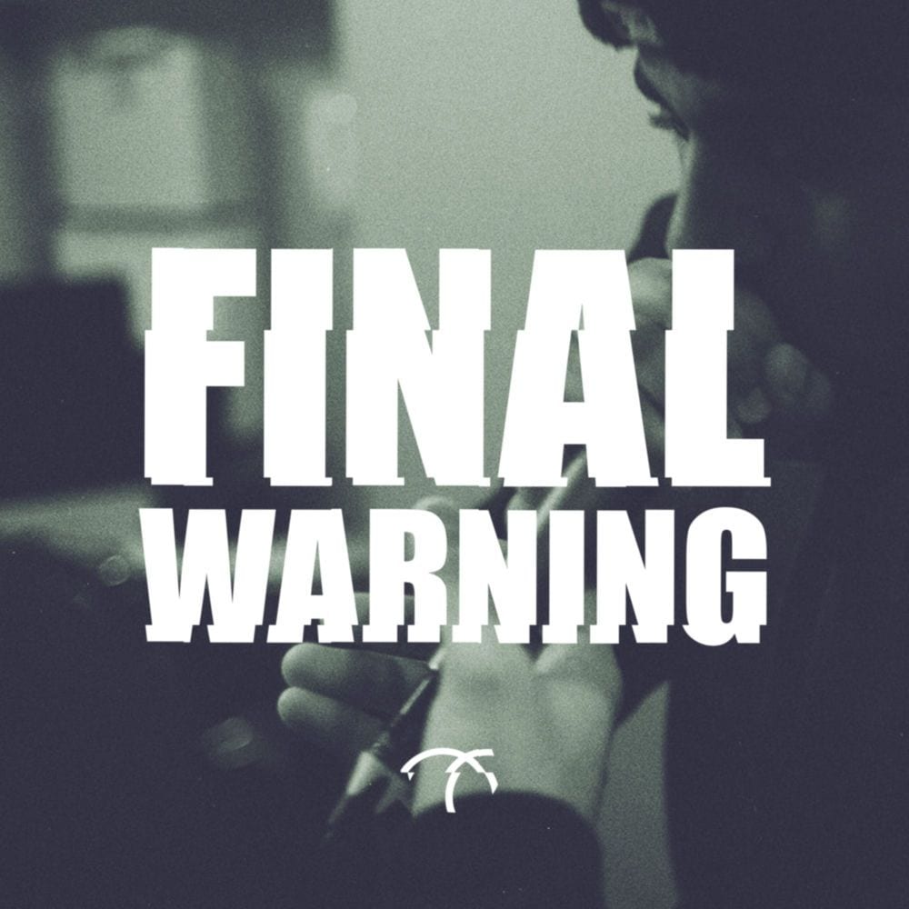 Final Warning - Single cover