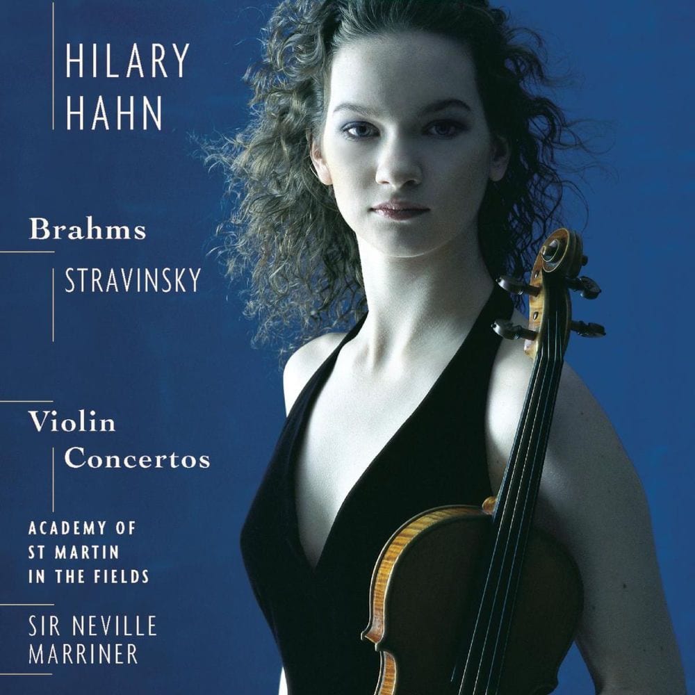 Stravinsky/Brahms: Violin Concertos cover