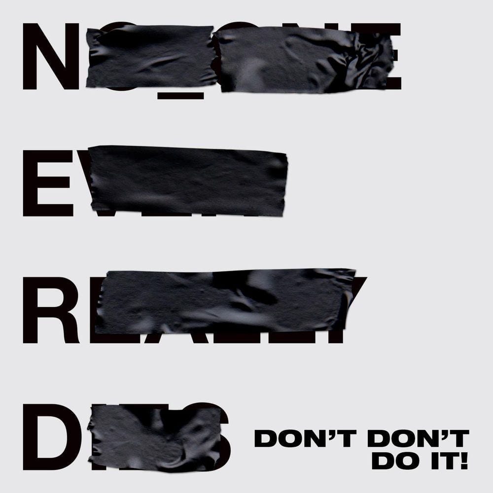 Don't Don't Do It! cover