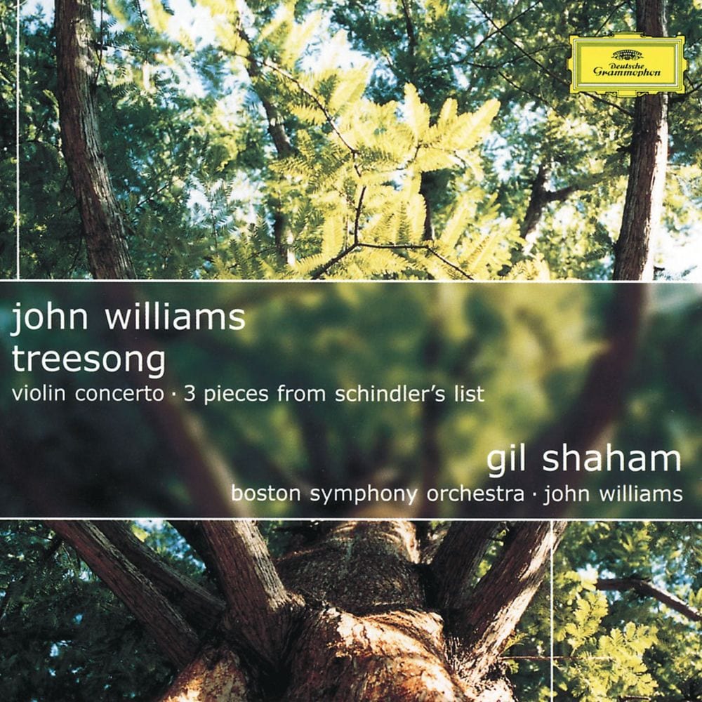 John Williams: TreeSong; Violin Concerto; 3 Pieces from Schindler's List cover