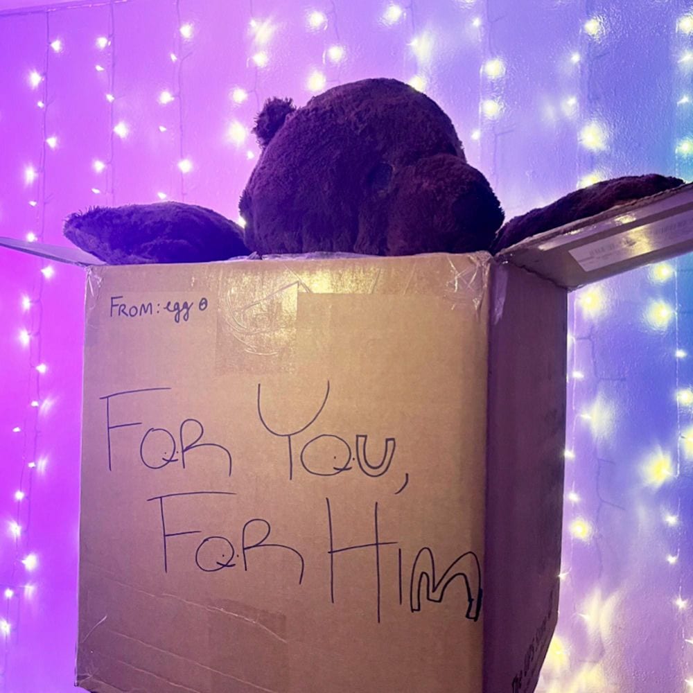for you, for him cover